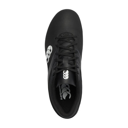 Black-White - Pack Shot - Canterbury Mens Phoenix Raze Soft Ground Rugby Boots