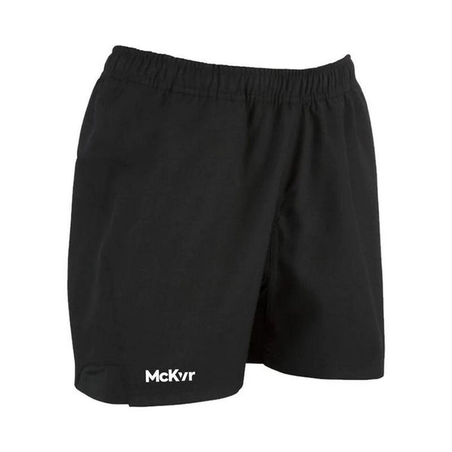Black - Front - McKeever Unisex Adult Core 22 Rugby Shorts