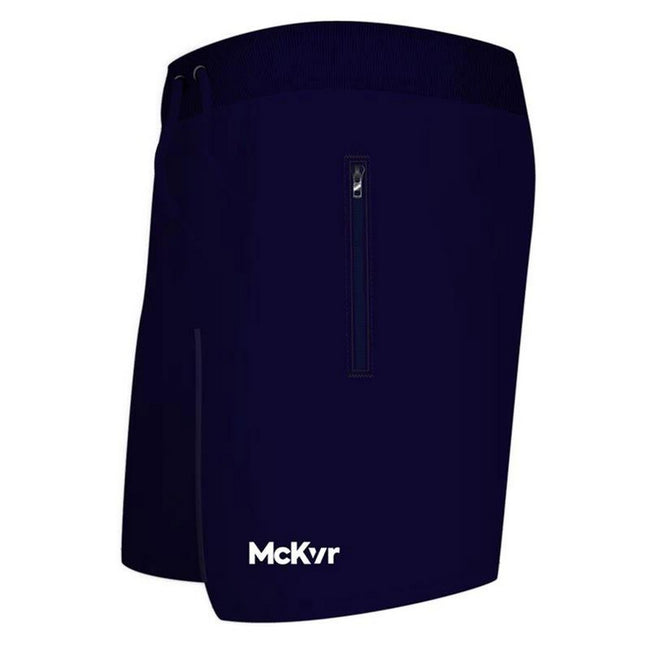 Navy - Front - McKeever Childrens-Kids Core 22 Shorts