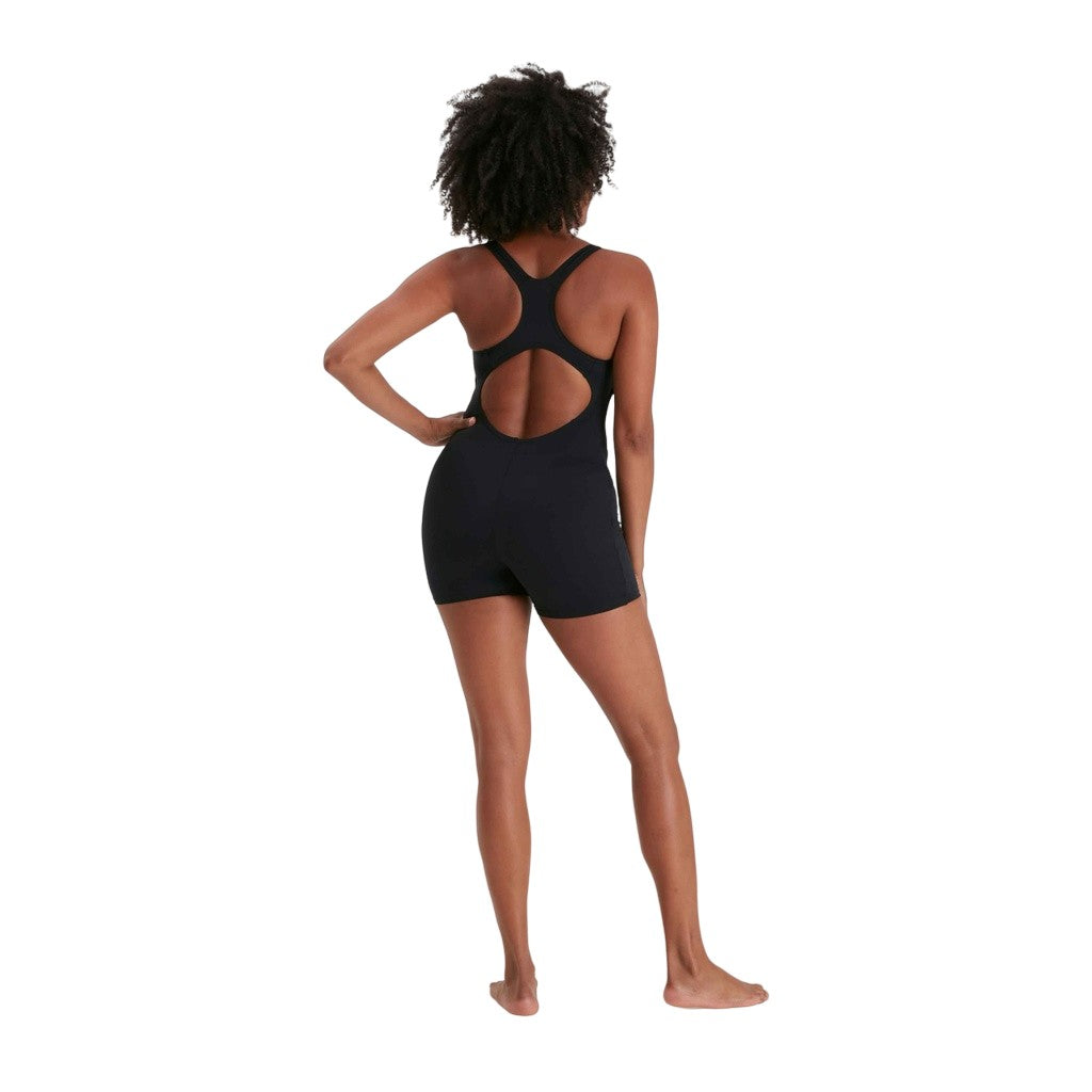 Black - Back - Speedo Womens-Ladies Eco Endurance+ Legsuit
