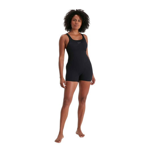 Black - Front - Speedo Womens-Ladies Eco Endurance+ Legsuit