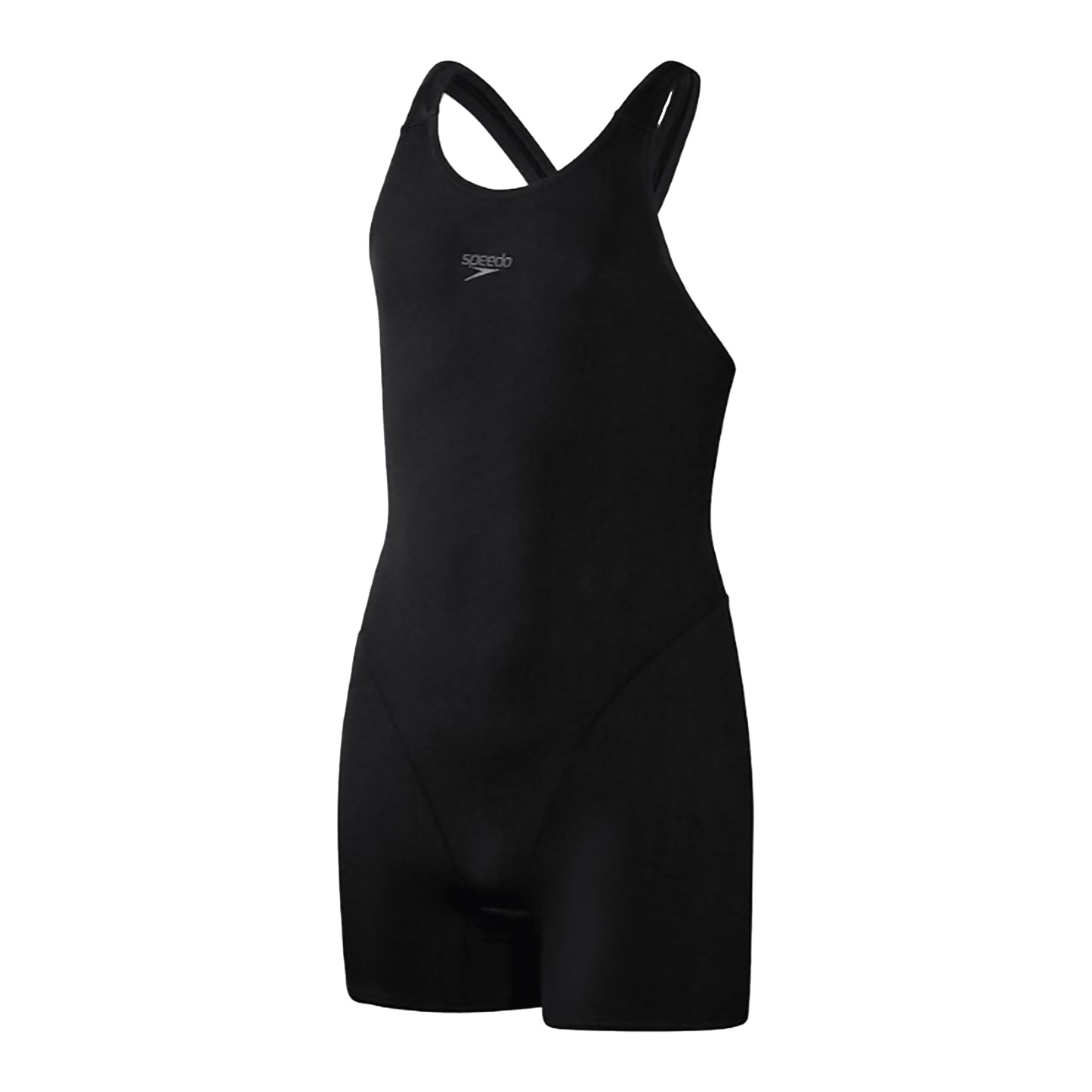 Black - Front - Speedo Girls Eco Endurance+ Legsuit