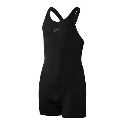 Black - Front - Speedo Girls Eco Endurance+ Legsuit