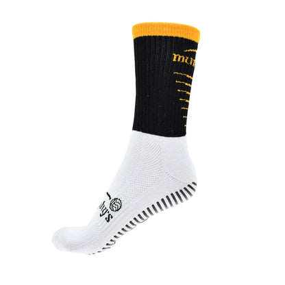 Black-Amber - Front - Murphys Unisex Adult Pro Mid GAA Socks