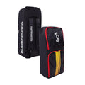 Black-Yellow - Side - Kookaburra d6500 Duffle Bag