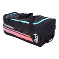 Black-Purple - Back - Kookaburra 9500 2 Wheeled Cabin Bag