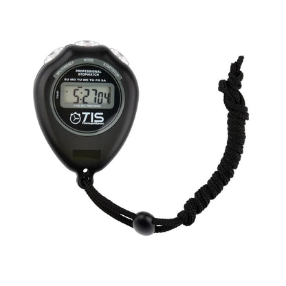 Black - Front - TIS Pro 018 Stop Watch