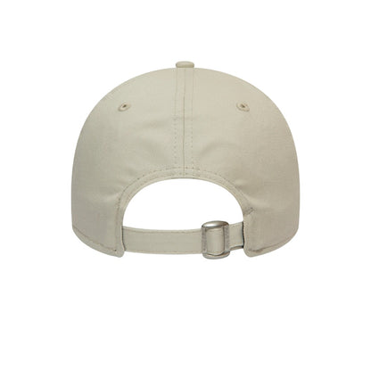 Cream-Black - Back - New Era Unisex Adult 9FORTY New York Yankees Baseball Cap