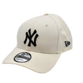 Cream-Black - Lifestyle - New Era Unisex Adult 9FORTY New York Yankees Baseball Cap