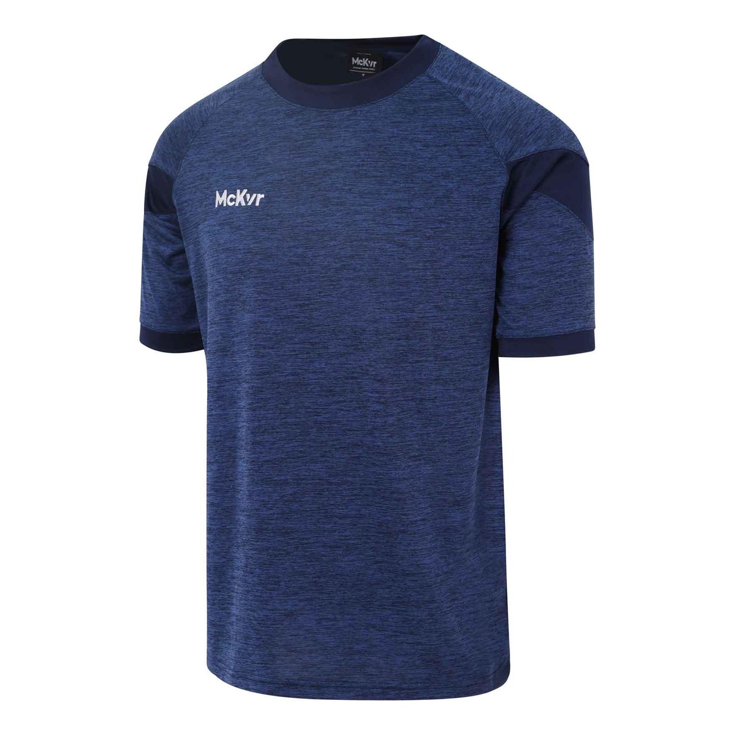 Navy - Front - McKeever Mens Core 22 T-Shirt