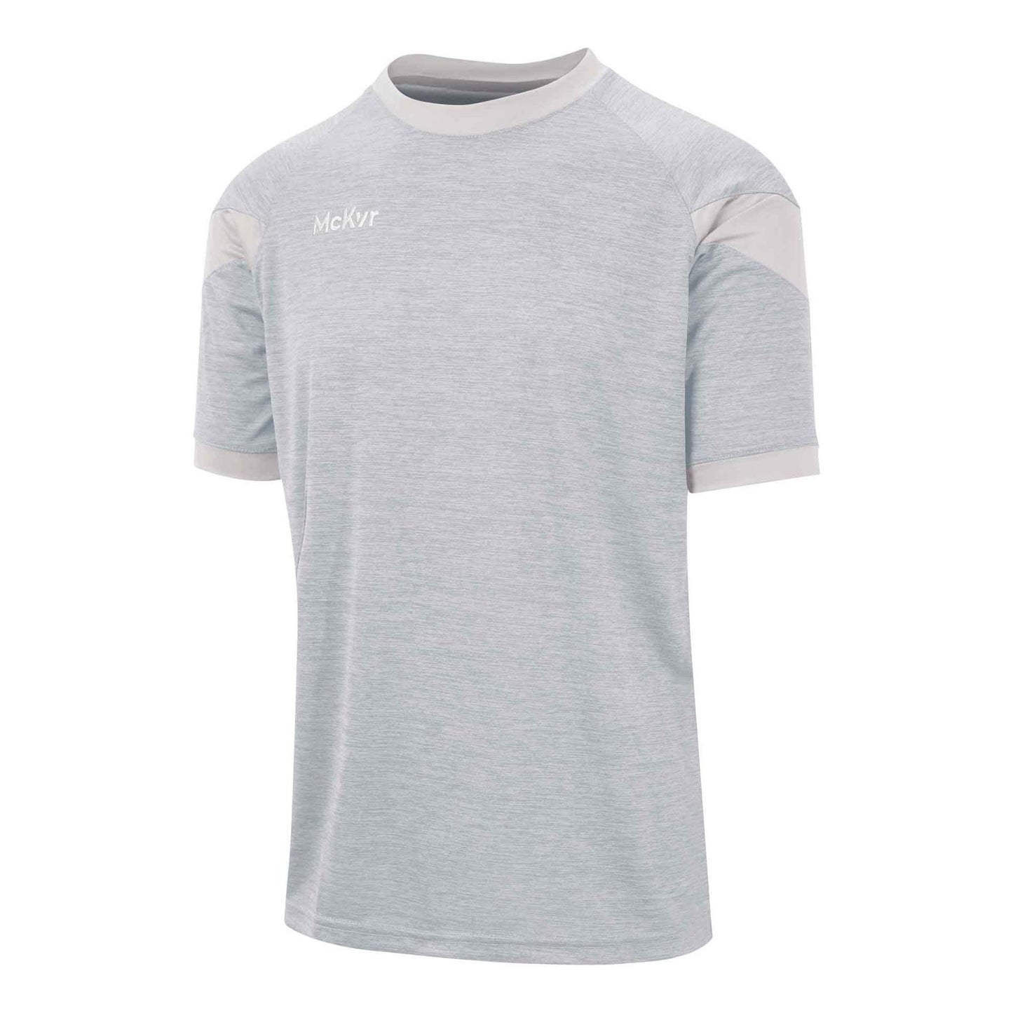Grey - Front - McKeever Boys Core 22 T-Shirt