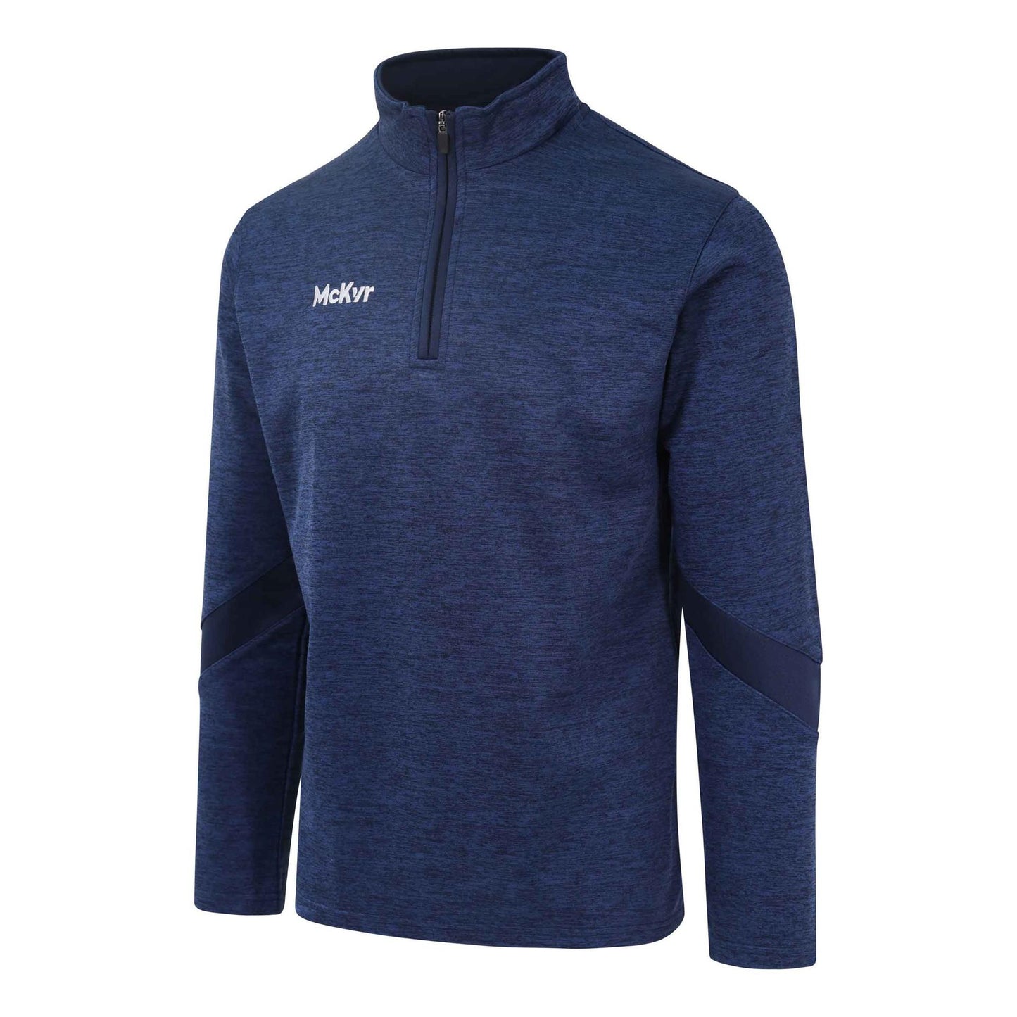 Navy - Front - McKeever Boys Core 22 Quarter Zip Top