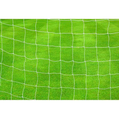 White - Front - Precision Knotted Football Net (Pack Of 2)