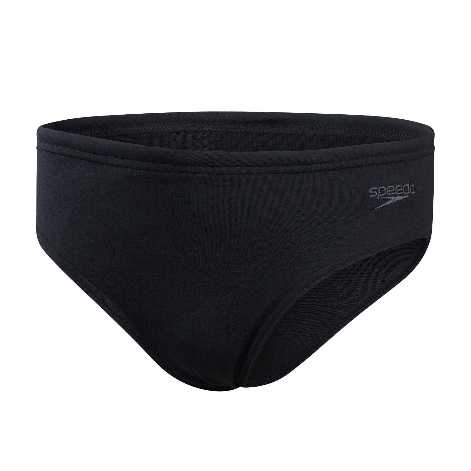 Black - Front - Speedo Boys Endurance+ Swim Briefs