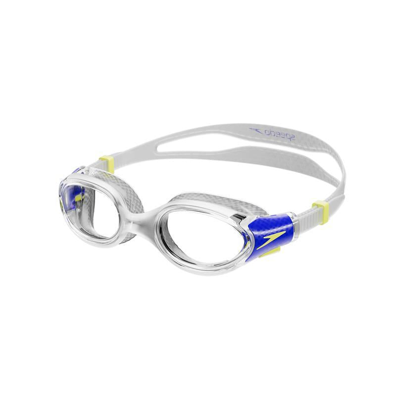 Clear-Blue - Front - Speedo Childrens-Kids Biofuse 2.0 Swimming Goggles