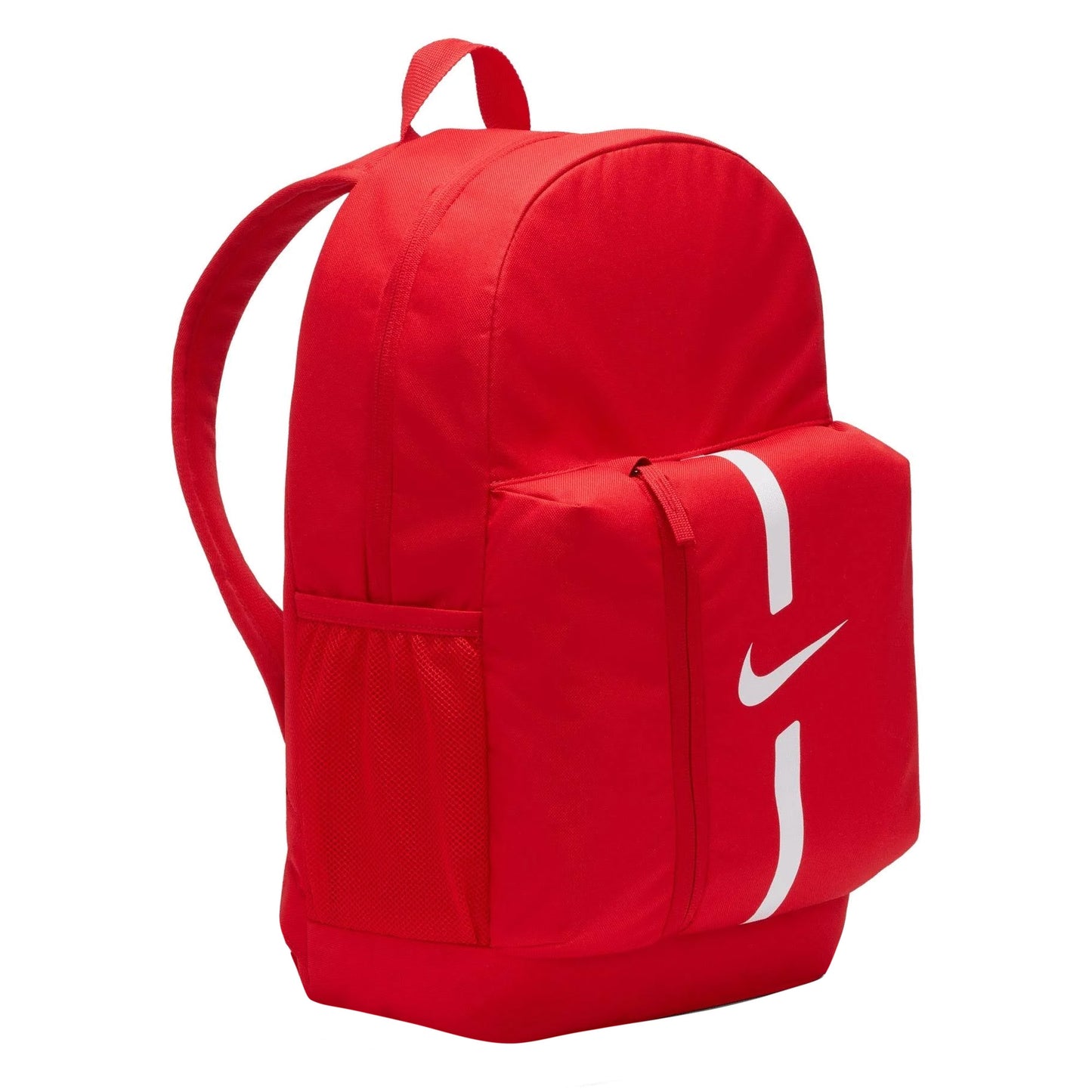 Red-White - Side - Nike Childrens-Kids Academy Team 22L Backpack