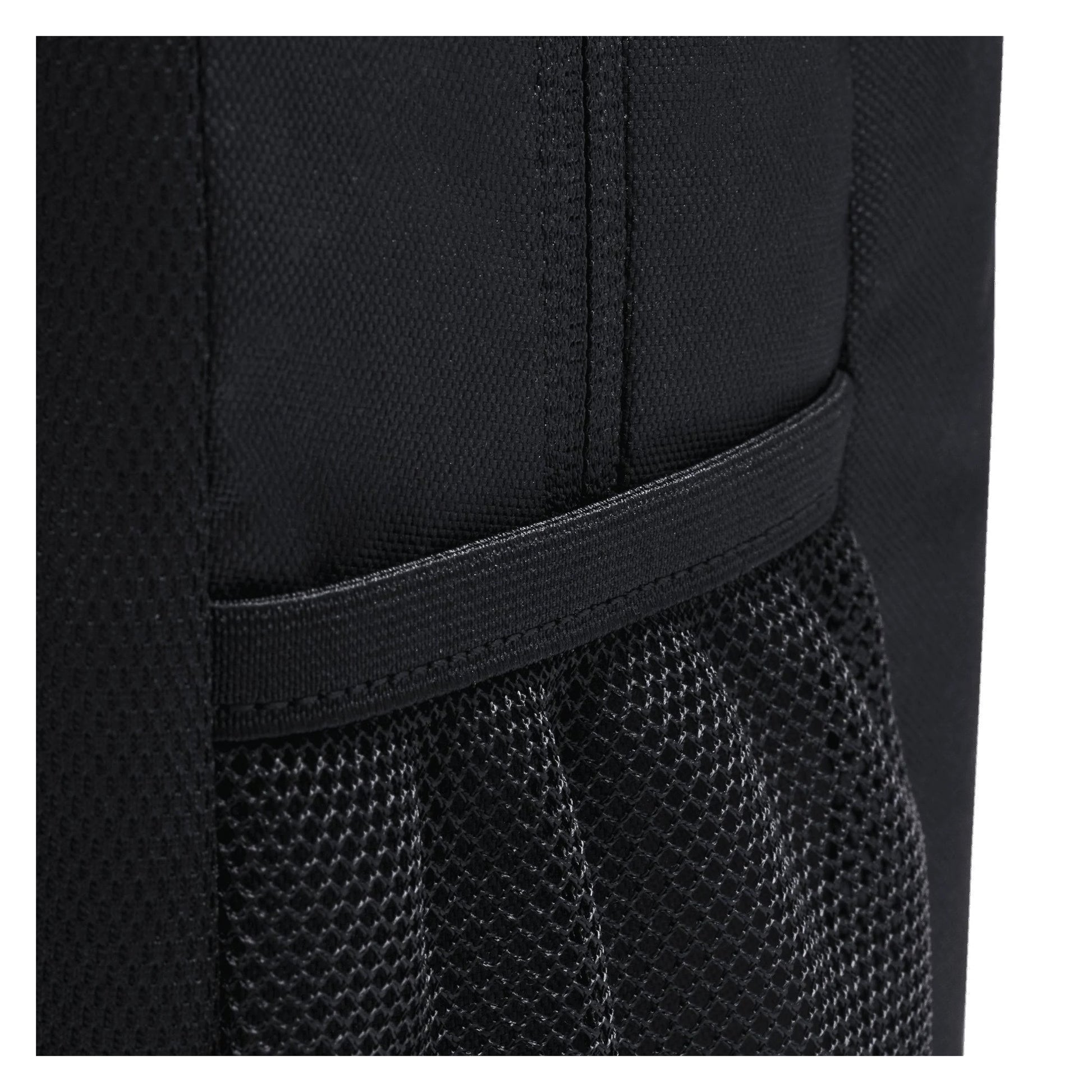 Black-White - Side - Nike Childrens-Kids Academy Team 22L Backpack