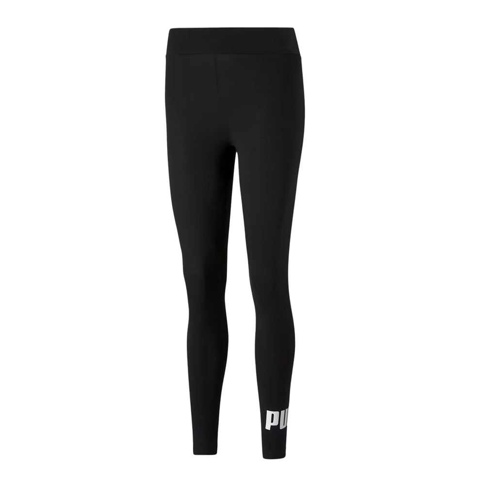 Black - Front - Puma Womens-Ladies ESS Logo Leggings