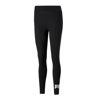 Black - Front - Puma Womens-Ladies ESS Logo Leggings