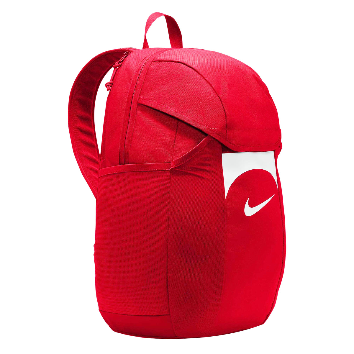 Red-White - Side - Nike Academy Team Logo 30L Backpack