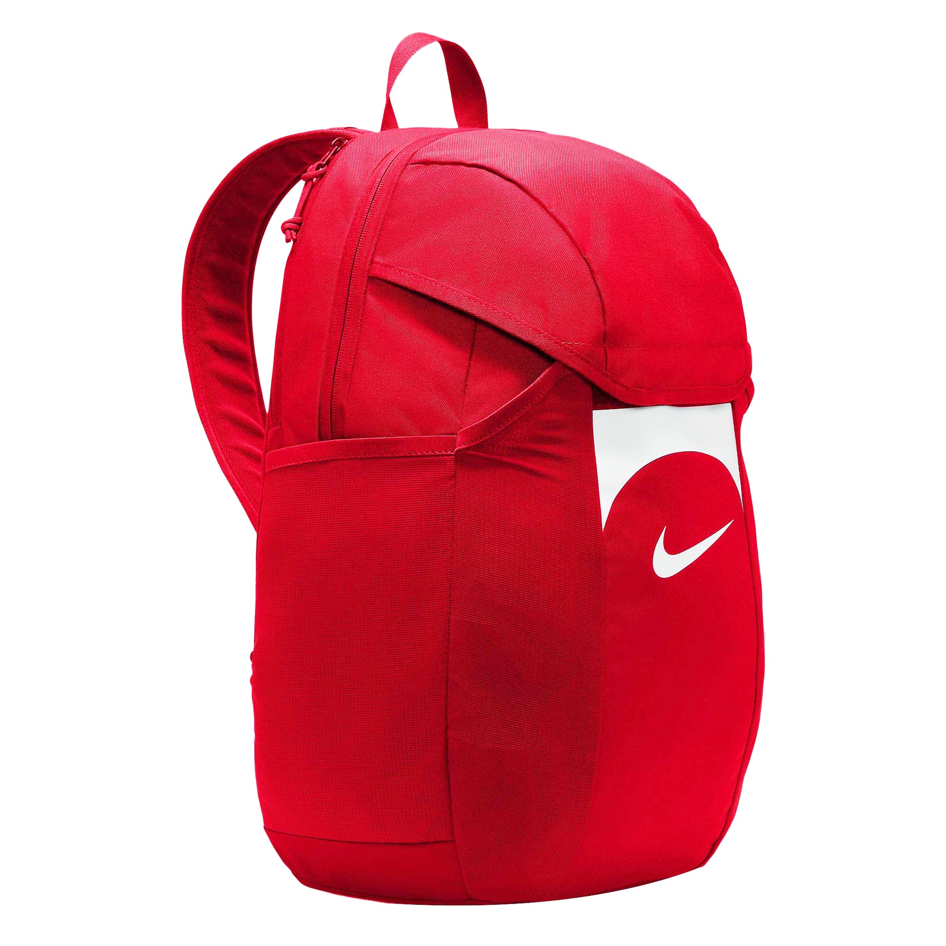 Red-White - Side - Nike Academy Team Logo 30L Backpack