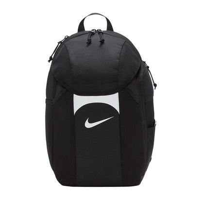 Black-White - Front - Nike Academy Team Logo 30L Backpack