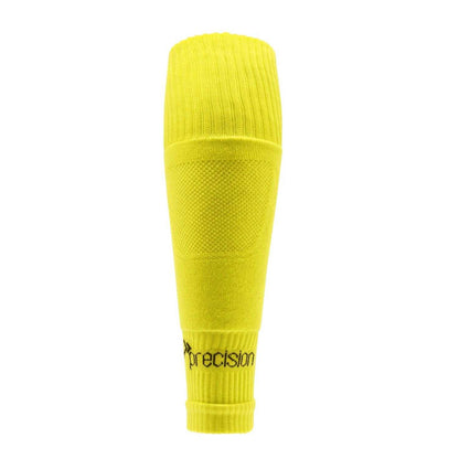 Yellow - Front - Precision Unisex Adult Pro Compression Footless Socks