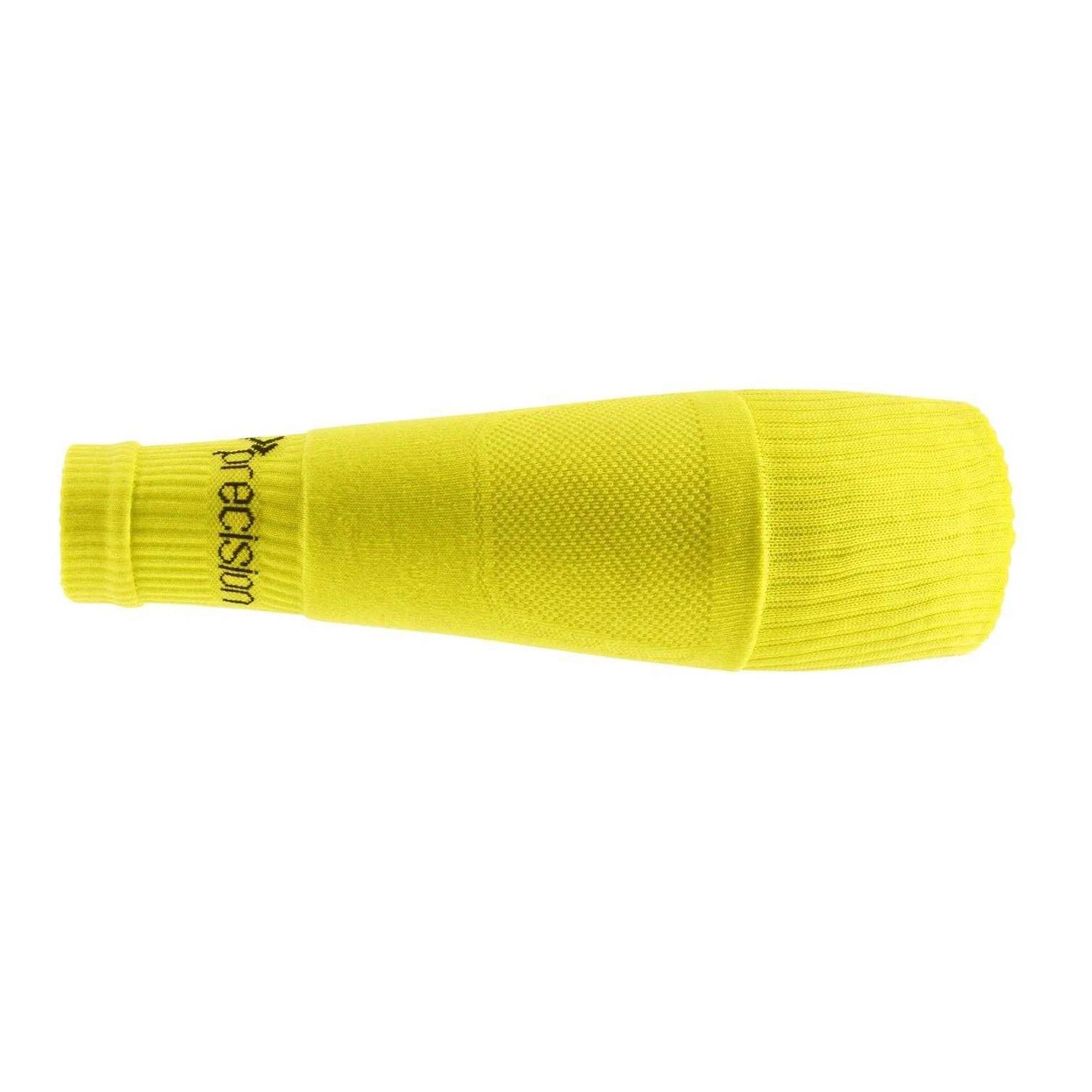 Yellow - Back - Precision Unisex Adult Pro Compression Footless Socks