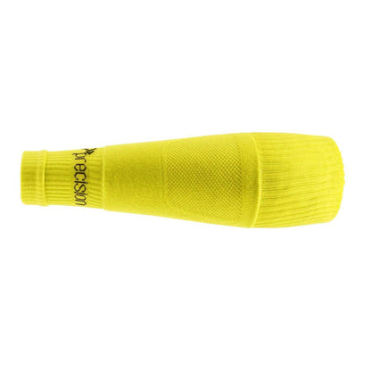Yellow - Back - Precision Unisex Adult Pro Compression Footless Socks