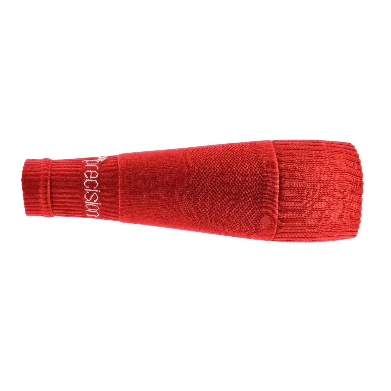 Red - Back - Precision Unisex Adult Pro Compression Footless Socks
