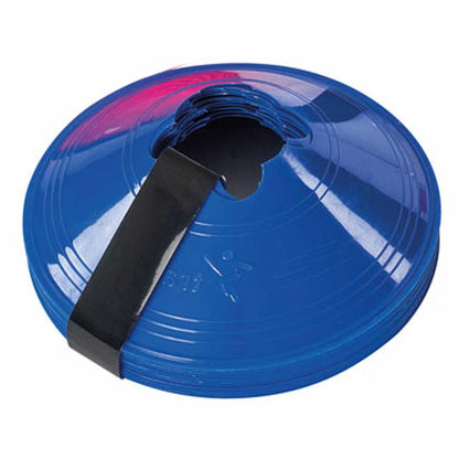Blue - Back - Precision Sleeved Saucer Cones (Pack Of 10)