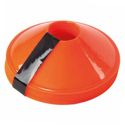 Orange - Back - Precision Sleeved Saucer Cones (Pack Of 10)