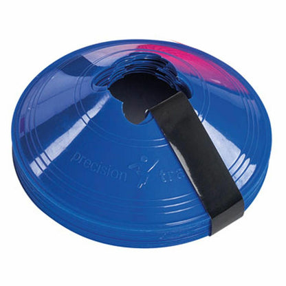 Blue - Front - Precision Sleeved Saucer Cones (Pack Of 10)