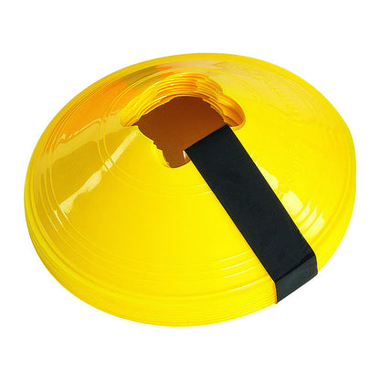 Yellow - Front - Precision Sleeved Saucer Cones (Pack Of 10)