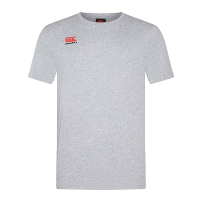Grey Marl - Front - Canterbury Mens Logo T-Shirt