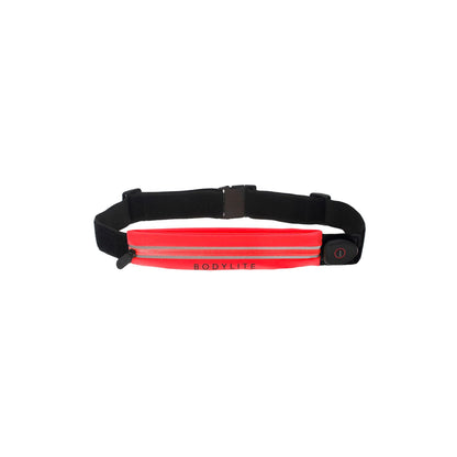 Red - Front - Bodylite Gear LED Nightviz Waist Belt
