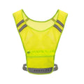 Neon Yellow - Front - Bodylite Gear Unisex Adult LED Reflective Vest