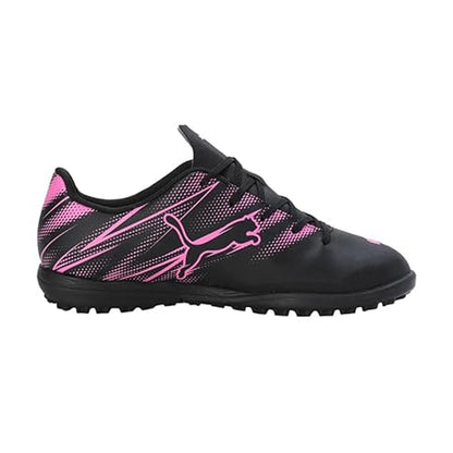 Black-Pink - Back - Puma Mens Attacanto Turf Training Football Boots