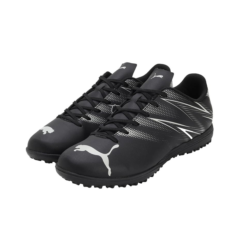 Peppermint-Black - Front - Puma Mens Attacanto Turf Training Football Boots