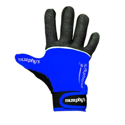 Grey-Blue-White - Front - Murphys Childrens-Kids V2 Gaelic Gloves