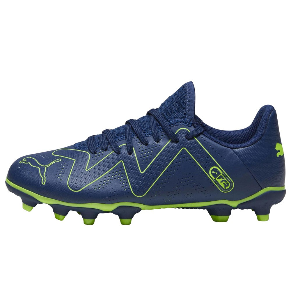 Persian Blue - Side - Puma Childrens-Kids Future Play Football Boots