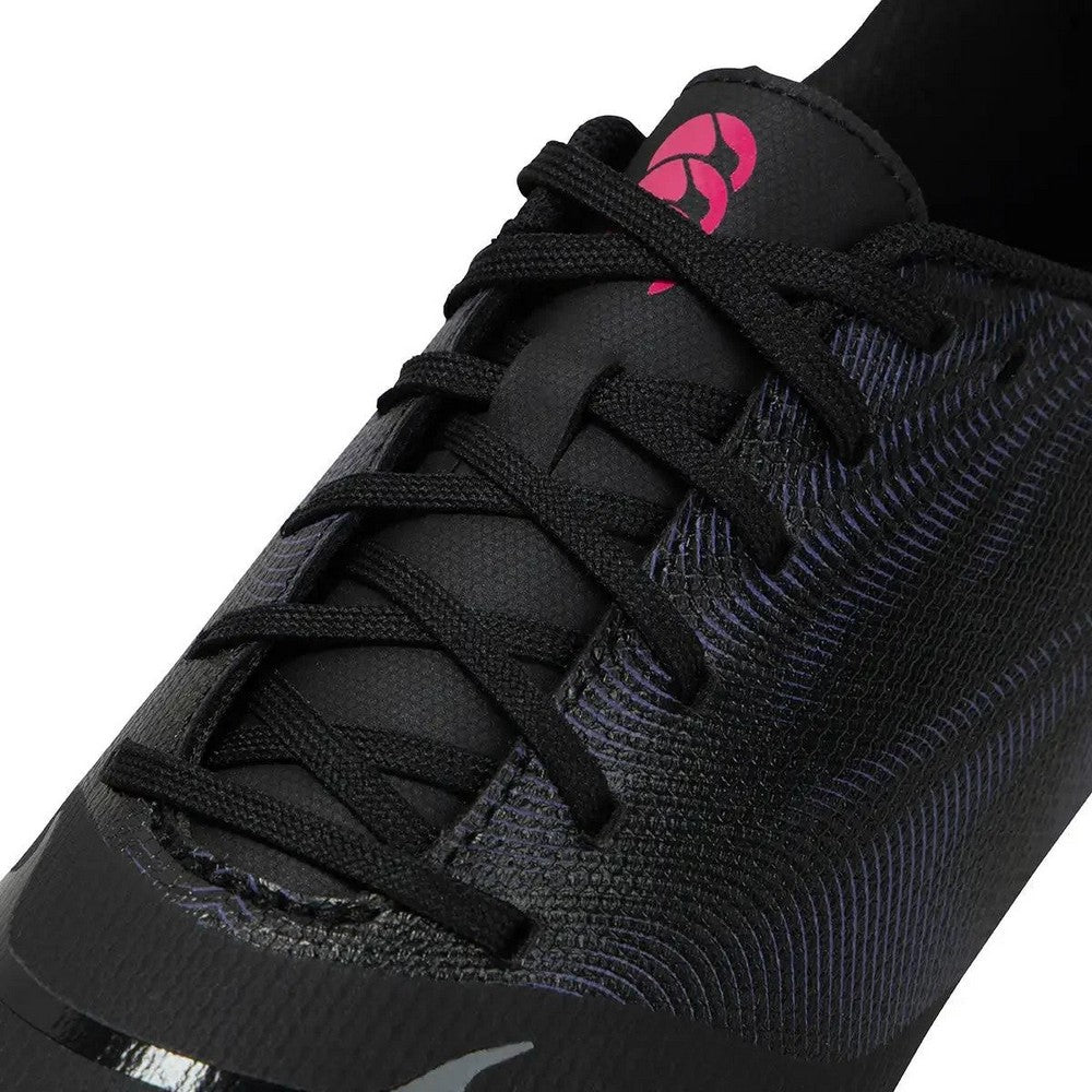 Black-Purple - Pack Shot - Canterbury Childrens-Kids Phoenix Genesis Team Soft Ground Rugby Boots