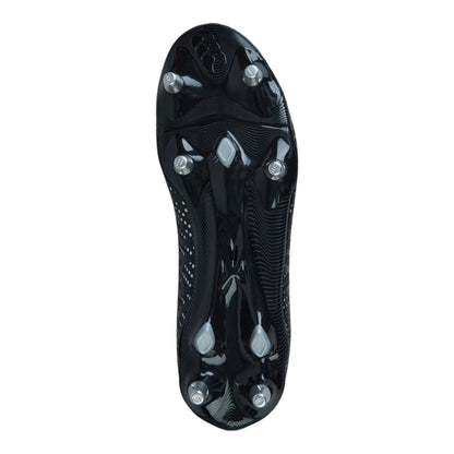 Black-Silver - Lifestyle - Canterbury Unisex Adult Speed Infinite Team Soft Ground Rugby Boots