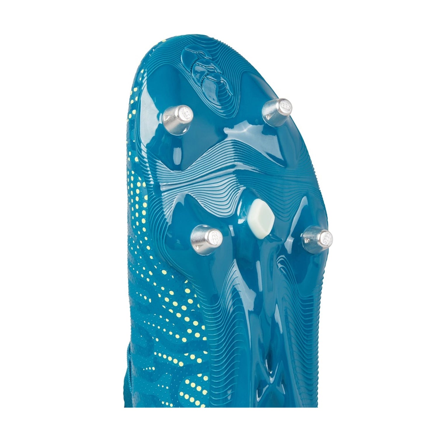 Lagoon-Lime - Side - Canterbury Unisex Adult Speed Infinite Team Soft Ground Rugby Boots
