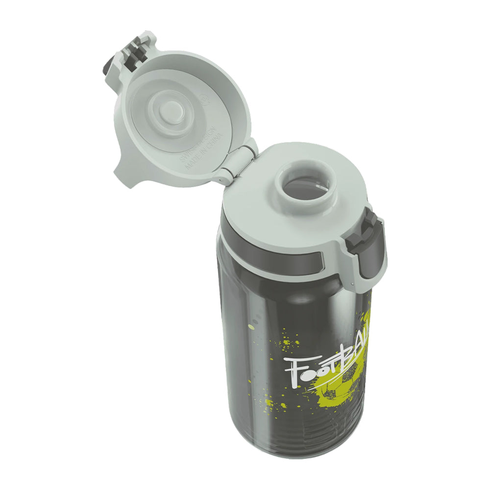 Grey-Green - Pack Shot - Sigg Viva Football Lunch Box & Bottle