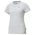Grey - Front - Puma Womens-Ladies Small Logo T-Shirt