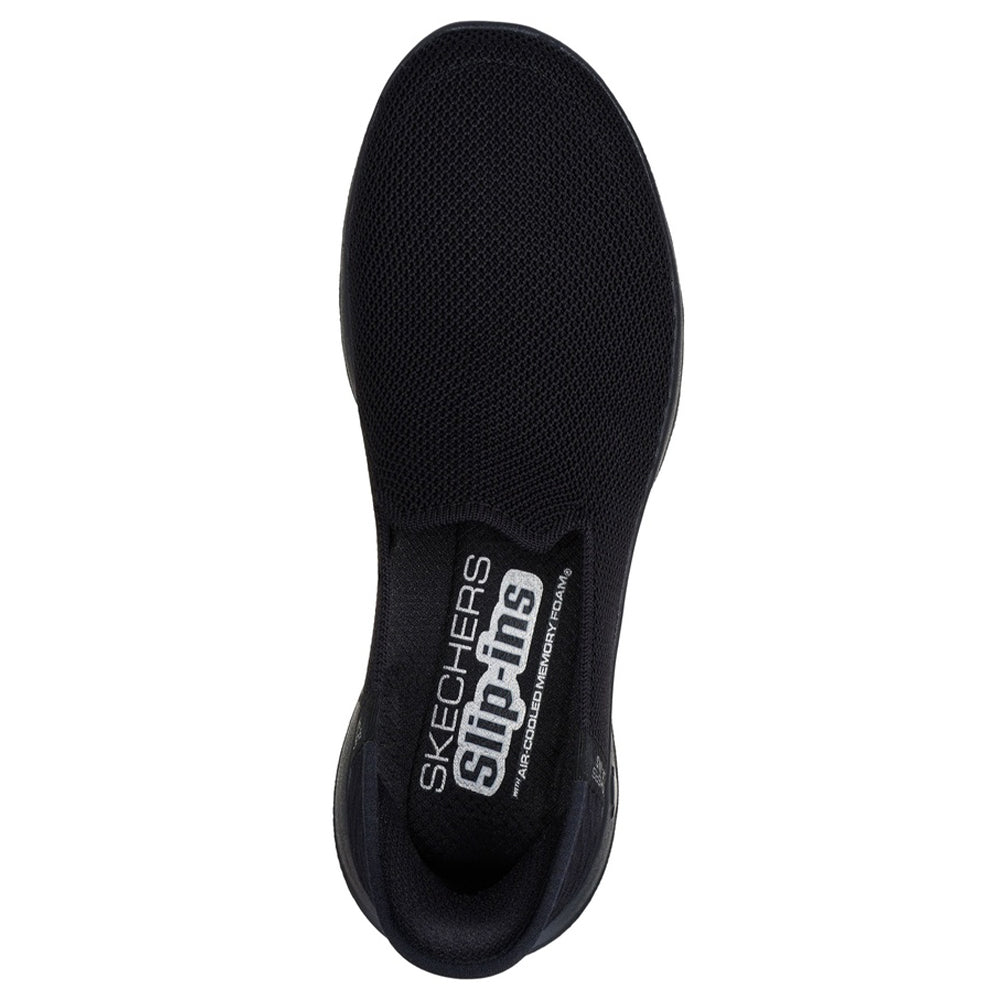 Black - Pack Shot - Skechers Womens-Ladies Go Walk Joy Trainers