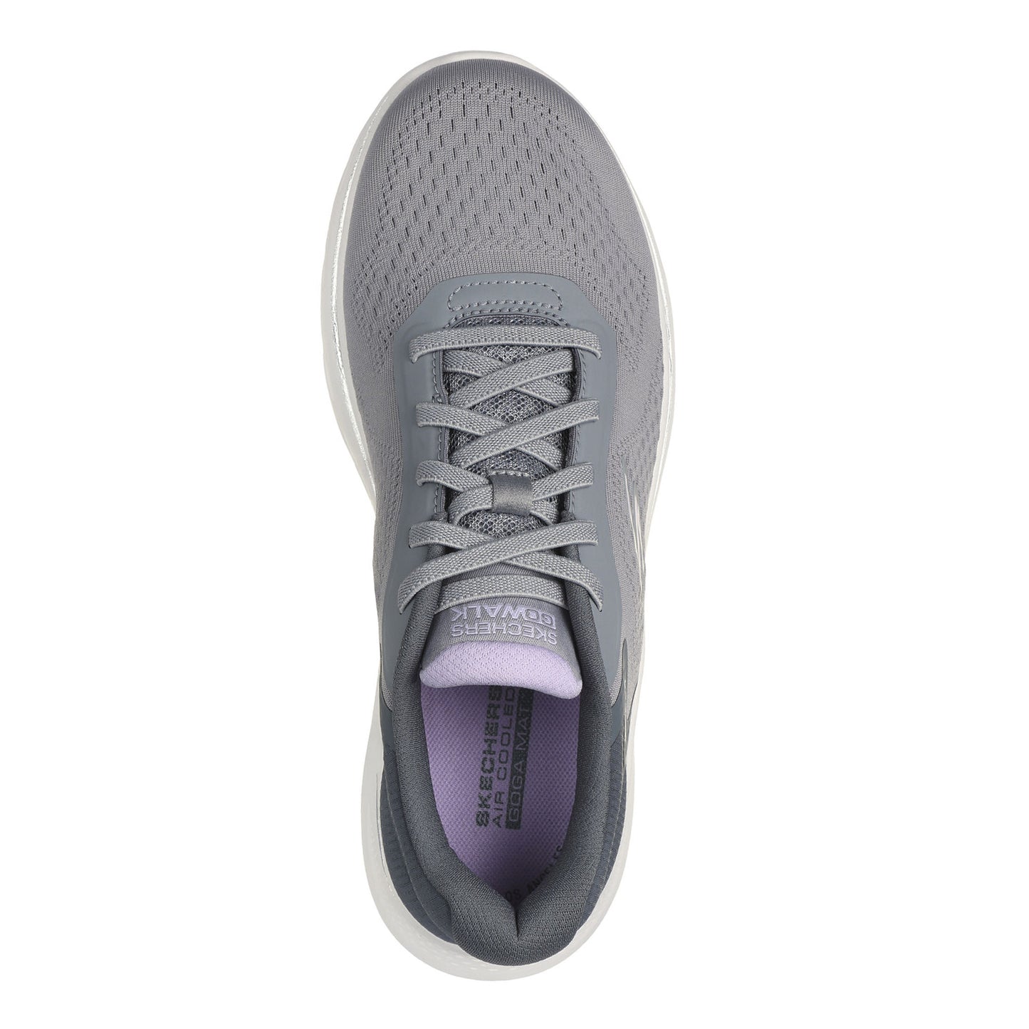 Grey-Lilac - Lifestyle - Skechers Womens-Ladies Go Walk 7 Trainers
