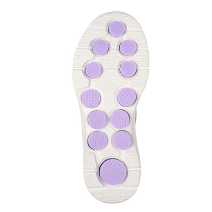 Grey-Lilac - Pack Shot - Skechers Womens-Ladies Go Walk 7 Trainers