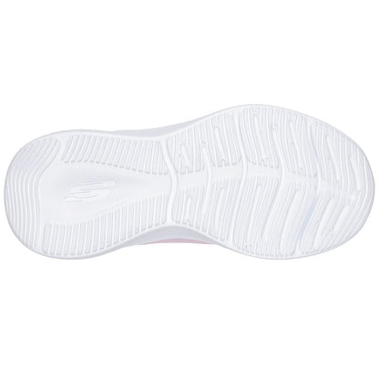 Light Pink - Back - Skechers Girls Skech-Lite Pro Trainers